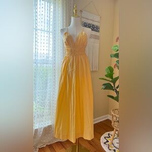 Yellow Maxi Dress